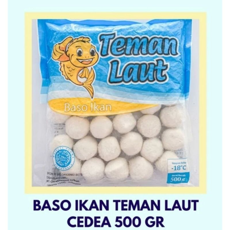 Teman Laut bakso ikan 500gr