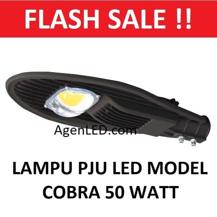 KAP LAMPU JALAN 50W COB BOSSECOM