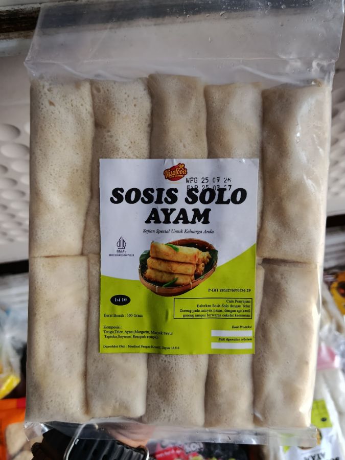 NisoFood Sosis Solo Ayam Isi 10