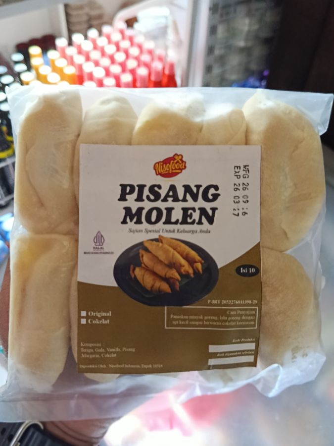 NisoFood Molen Coklat isi 10