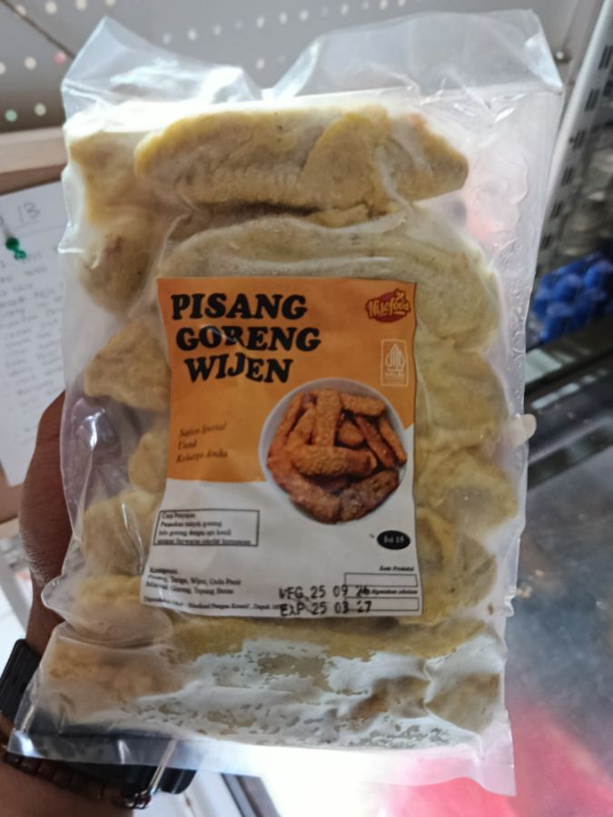 NisoFood Pisang Goreng Wijen Isi 15