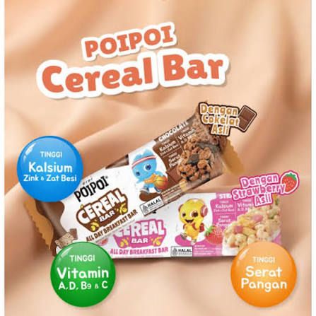 POIPOI Cereal Bar Coklat 15g