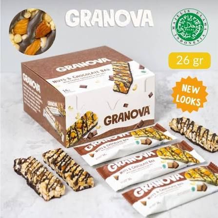 Granova Snack Bars Nut & Chocolate 26GR