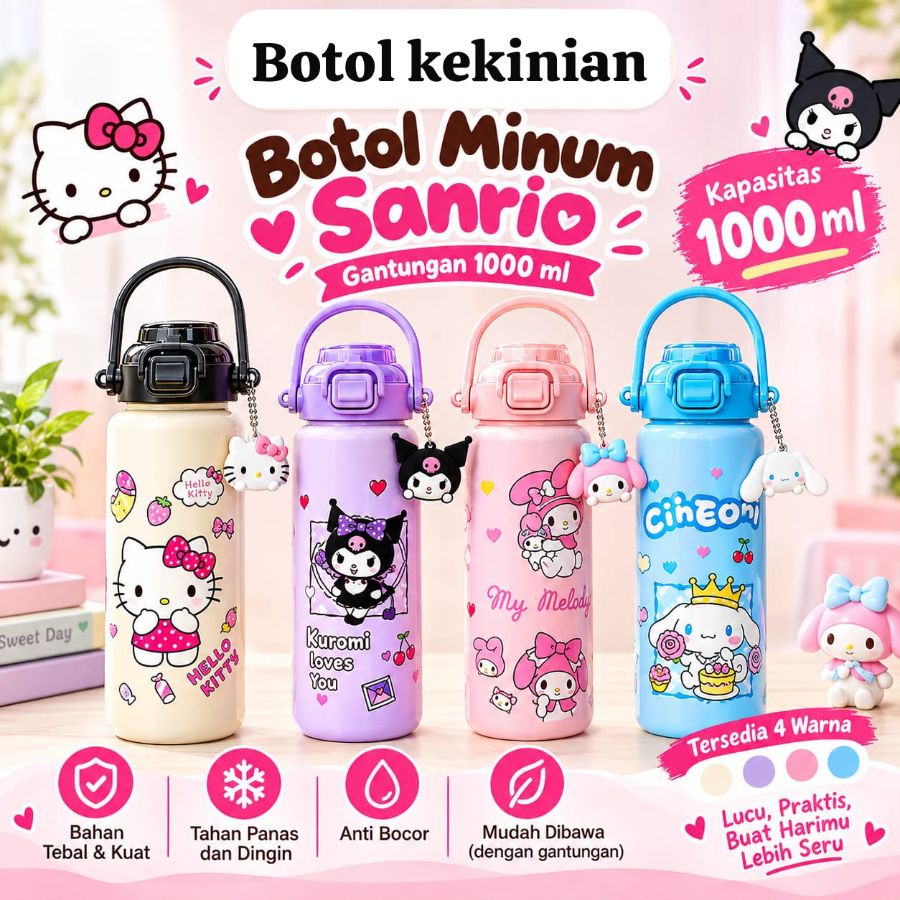 Botol Minum Sanrio 1L