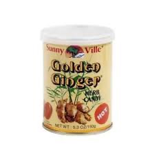 GOLDEN GINGER CAN HERB DROPS MILD 150G