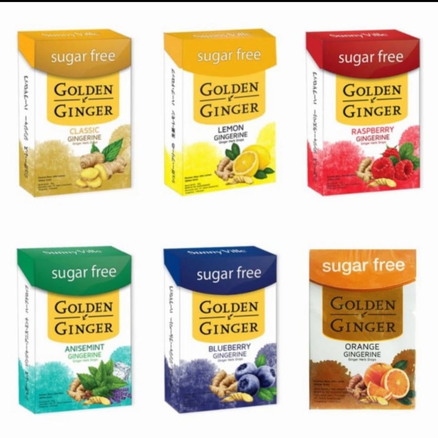 GOLDEN GINGER FLIPTOP 45G