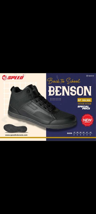 Speed Benson Hitam 