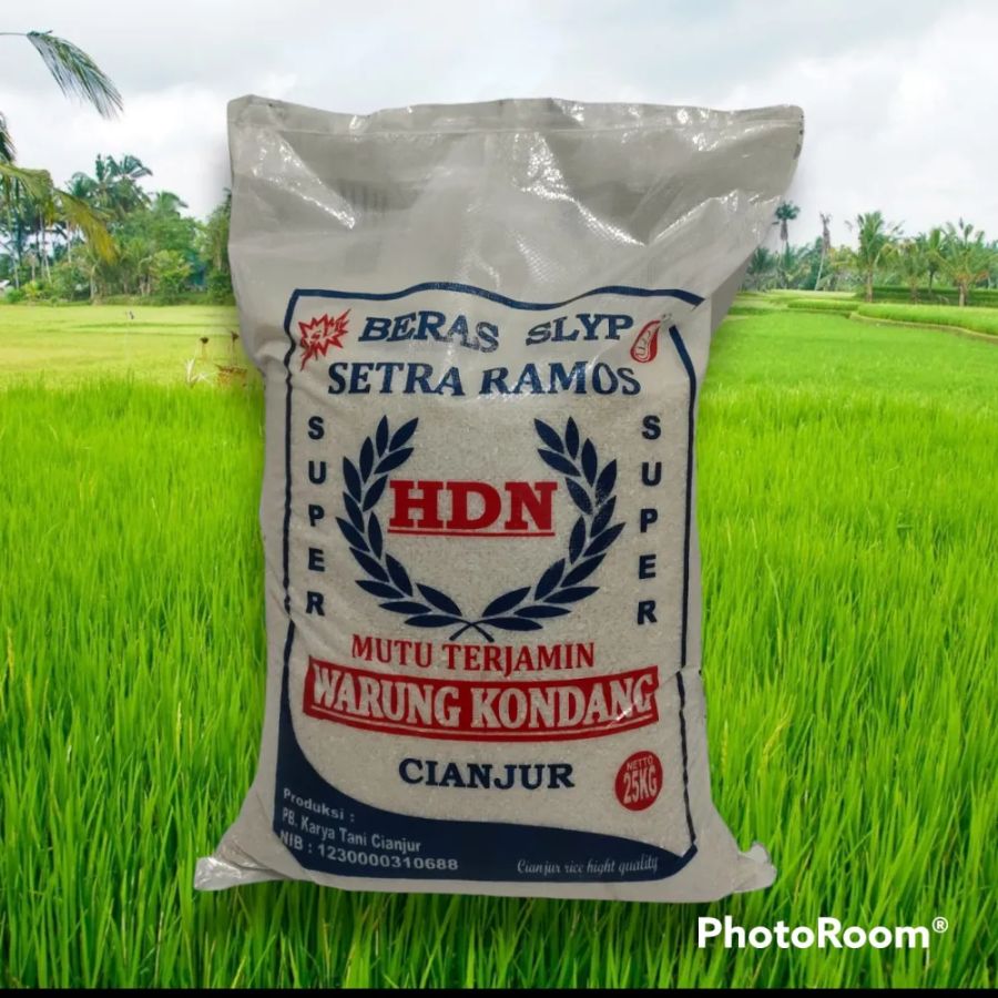 Beras cianjur kemasan 25kg