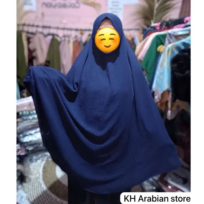 Jilbab Bergo Crinkle 3XL Tali