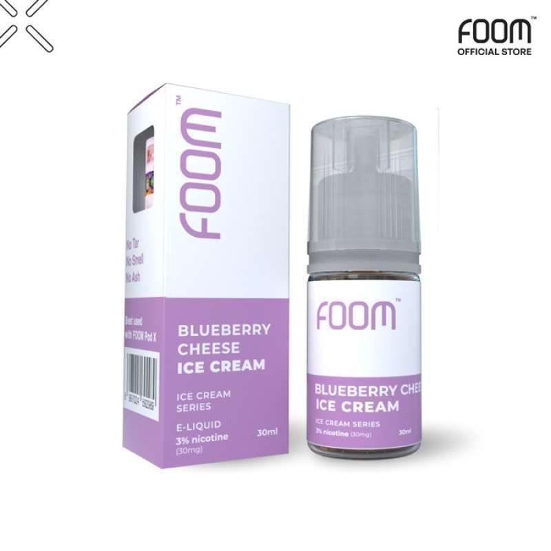 Foom blueberry cheese ice cream