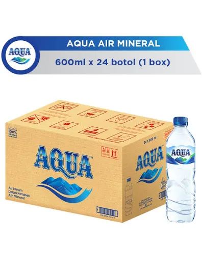 Aqua 600ml carton