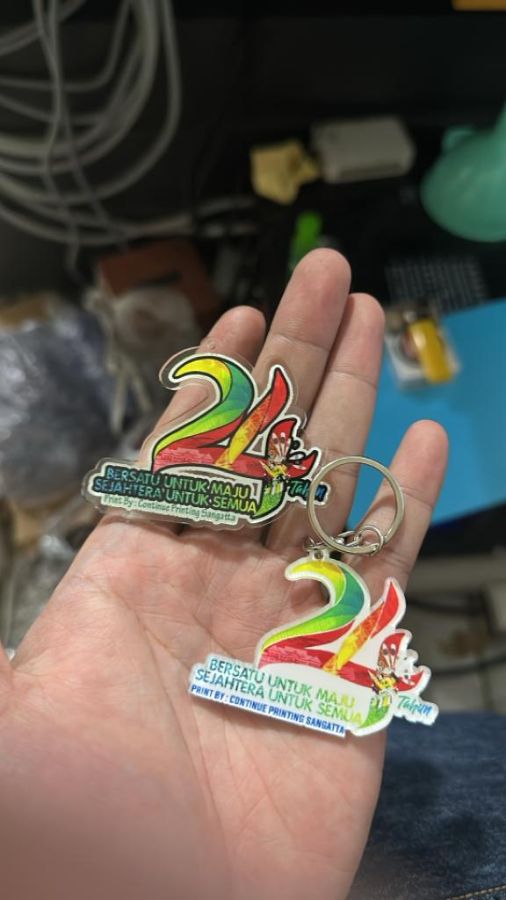 Gantungan Kunci Akrilik
