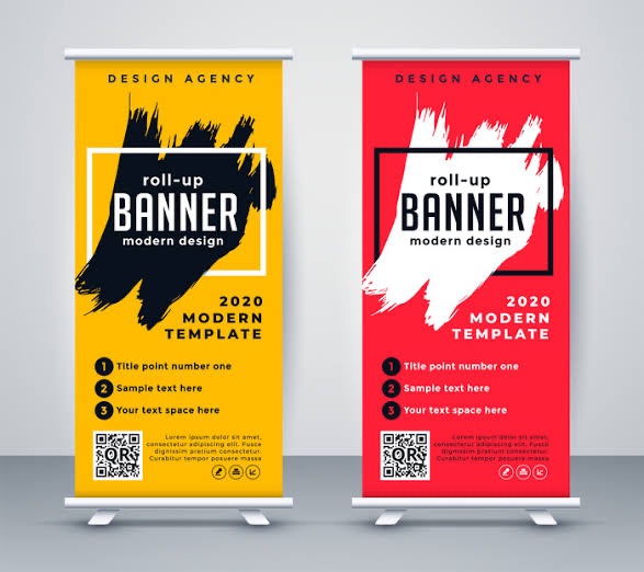 Roll Up banner 160 x 60 cm 