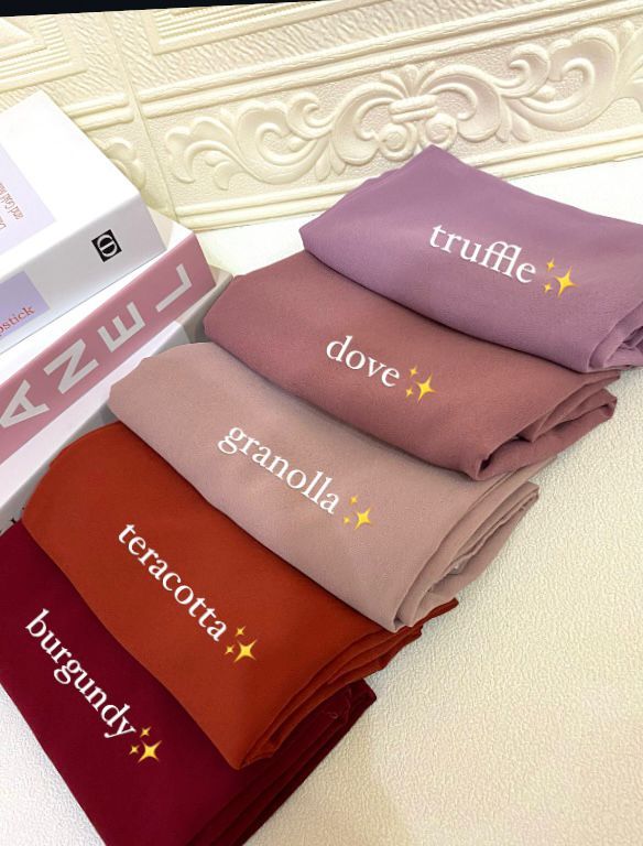 Pashmina Ceruty Dove