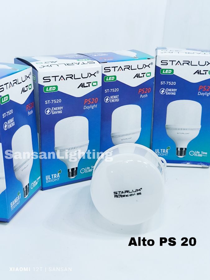 T BULB 20W STARLUX ALTO