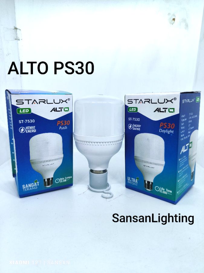 T BULB 30W STARLUX ALTO