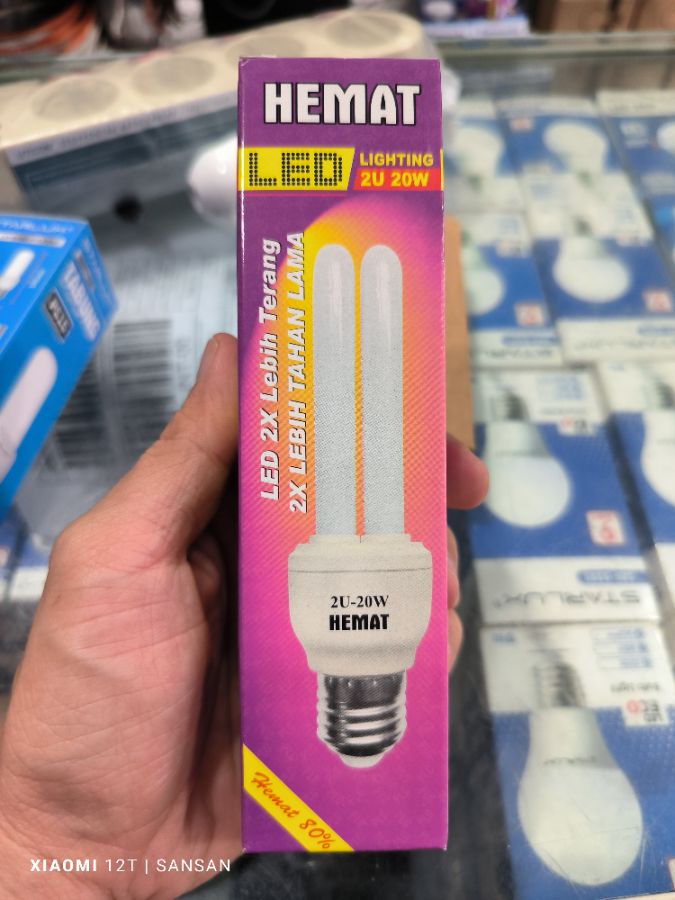 PLC LED 20W HEMAT