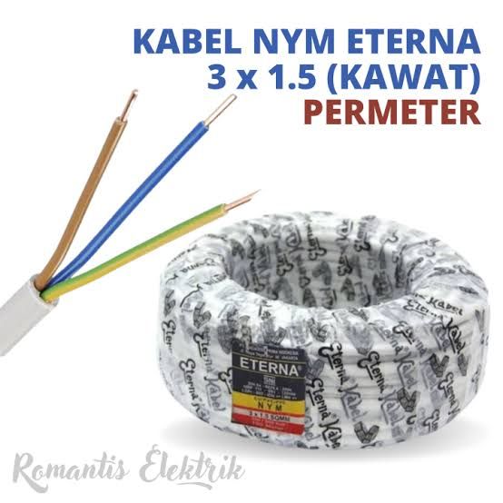 NYM ETERNA 3 x 1.5 METERAN