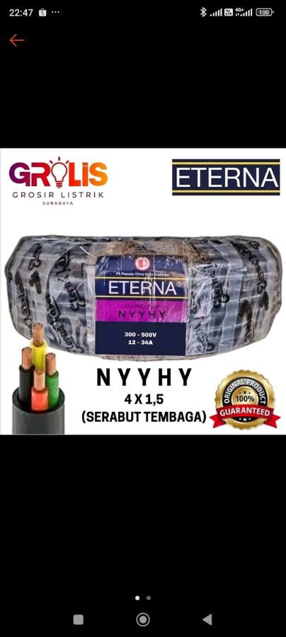 NYYHY ETERNA 4 X 1.5 50M