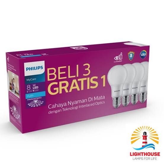 LED 8W PAKET PHILIPS MYCARE