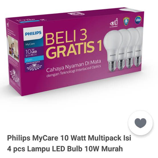 LED 10W PAKET PHILIPS MYCARE