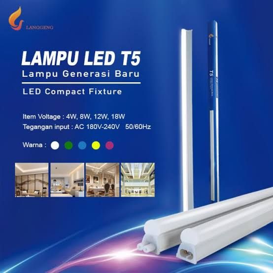 LAMPU T5 12W LANGGENG