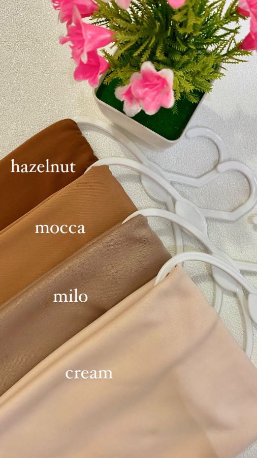 Pashmina Jersey hazelnut 
