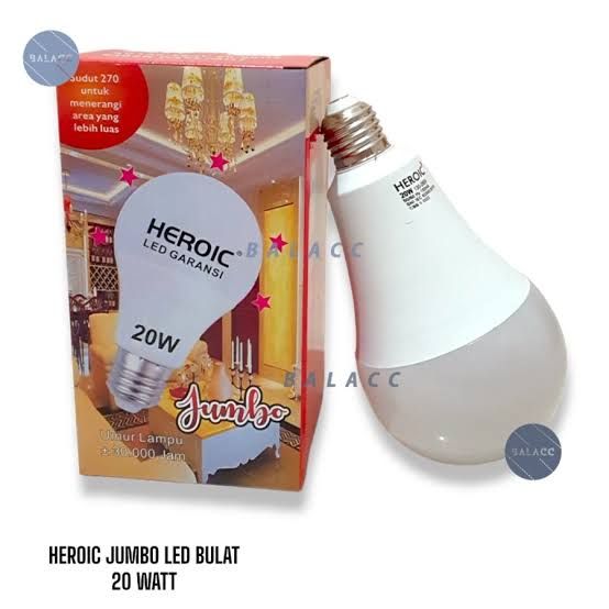 LED HEROIC BULB 20W JUMBO