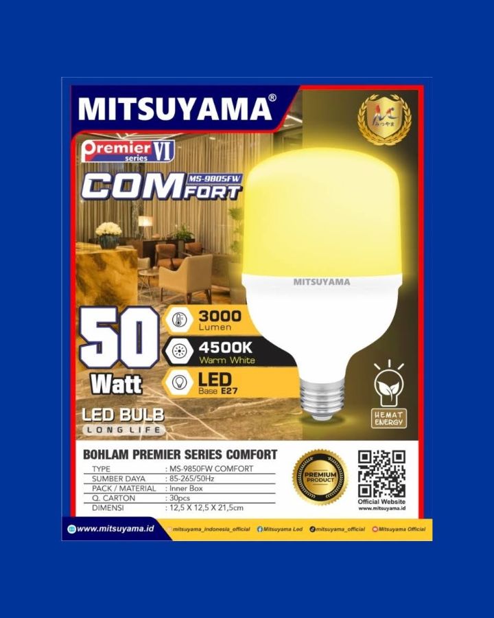 LED 50W WARM MITSUYAMA NEBULA