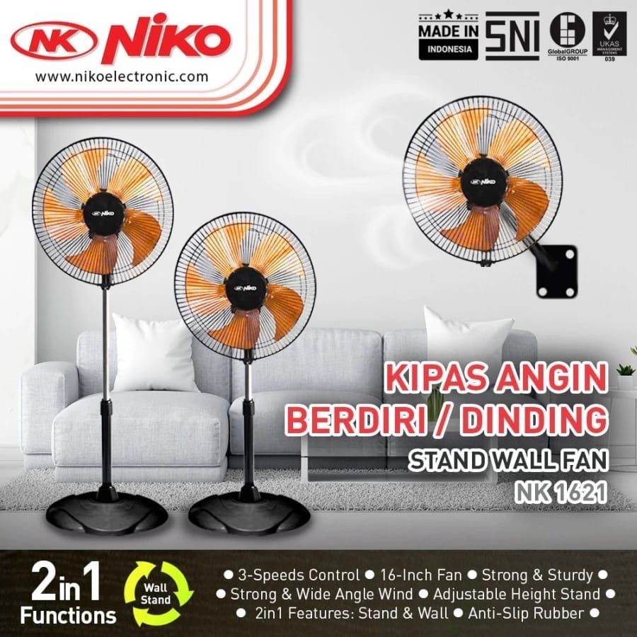 STAND FAN NK-1621 (2 IN 1)