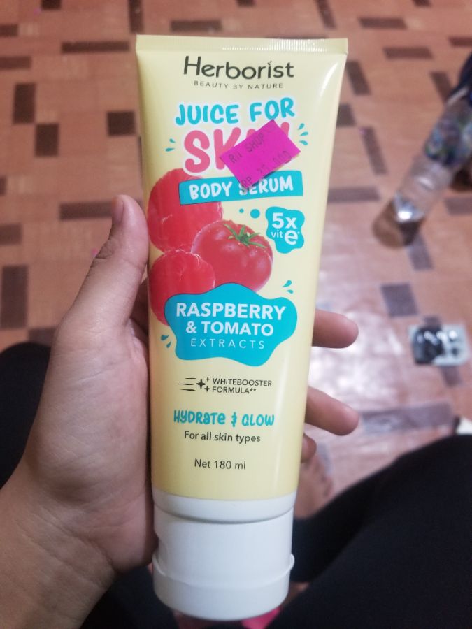 Herborist Skin Body Serum Raspberry & Tomato