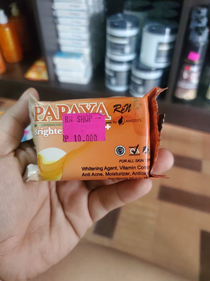 Sabun papaya Ren 50gr