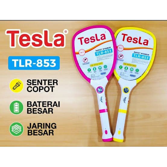 RAKET NYAMUK TESLA 853