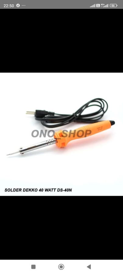 SOLDER DEKKO 40 WATT