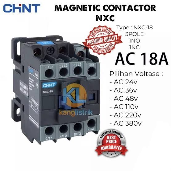 KONTAKTOR CHINT NXC18 32A