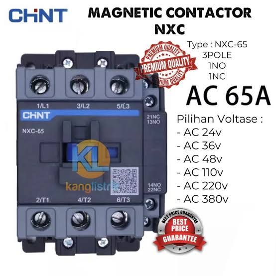 KONTAKTOR CHINT NXC65 80A