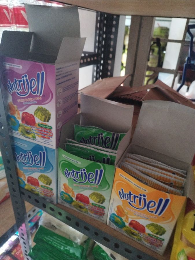 Nutrijel varian grape, plain, mangga, melon
