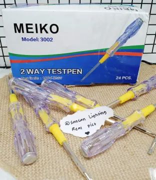 TESTPEN OBENG MEIKO KECIL