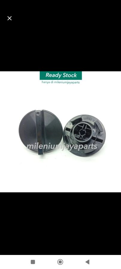 KNOP MESIN CUCI HITAM POLYTRON