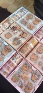 Stiker capybara 