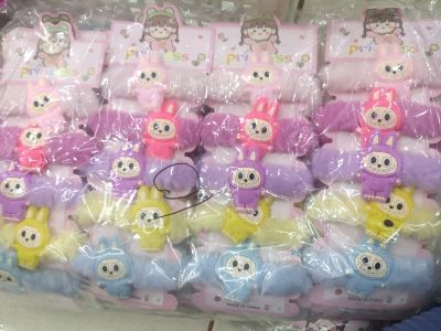 Ikat rambut bulu labubu 