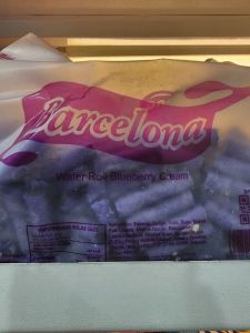 WAFER ROLL BLUEBERRY