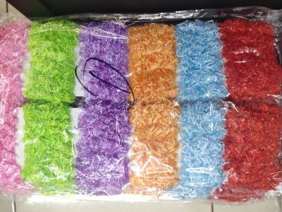 Ikat rambut renda isi 12
