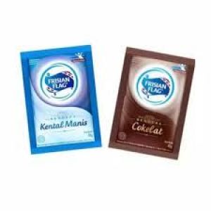 susu saset coklat