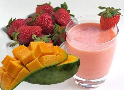 Jus Mix Mangga Strawberry