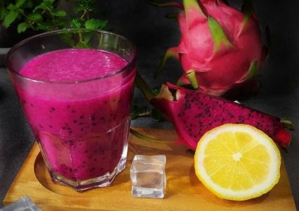 Jus Mix Lemon Buah Naga
