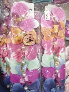 Jepit bunga anggrek isi 6 