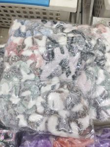Ikat rambut bulu isi 12 
