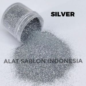 GLITER BIRU SILVER