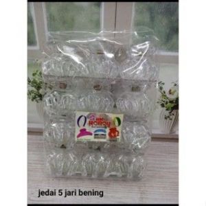 JEDAI TRASNPARAN BESAR UK 5CM